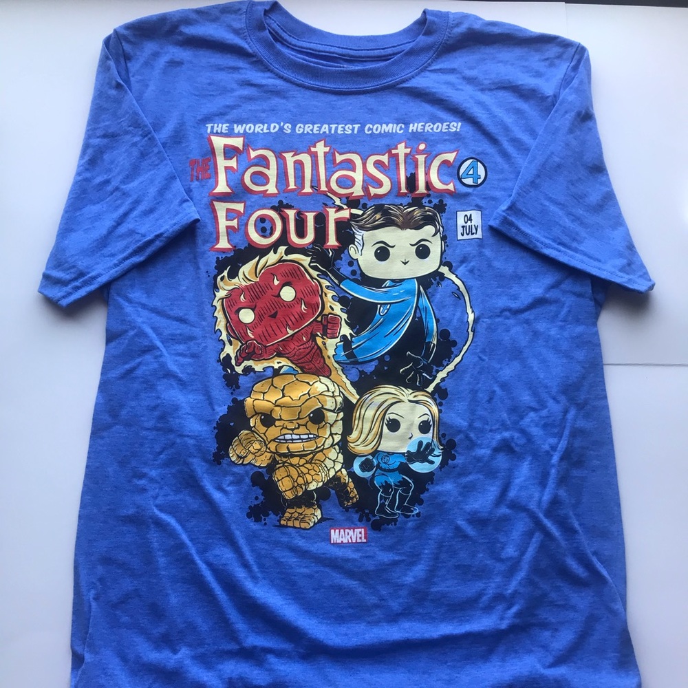 Marvel Fantastic 4 July 4th T shirt Men’s medium